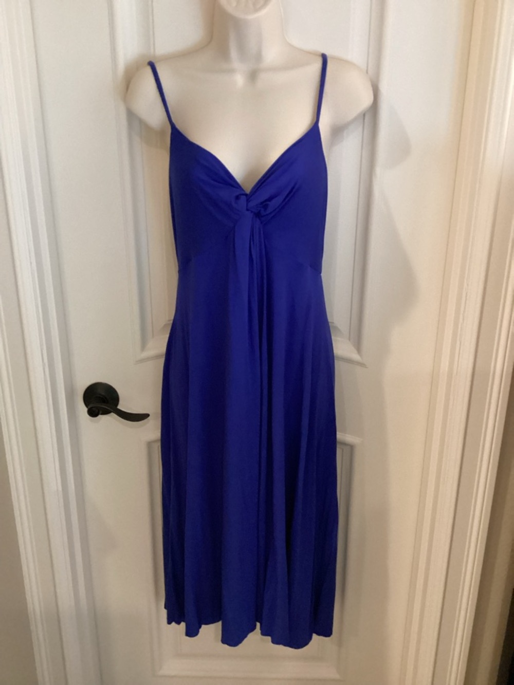 Cosabella Royal Blue Midi Slip Dress